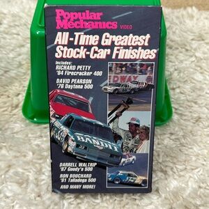 🎁5/$10🎁 Popular Mechanics All Time Greatest Stock Car Finishes VHS Racing